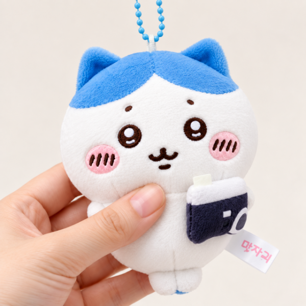 먼작귀 스트레스볼 인형 키링